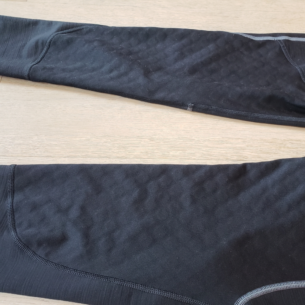 Nike Pro Hyperwarm Black Compression Leggings 32 - image 7